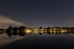 Sterne über der Außenalster