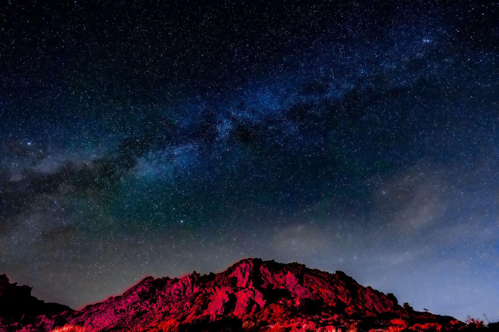 Sterne übern Teide / Teneriffa