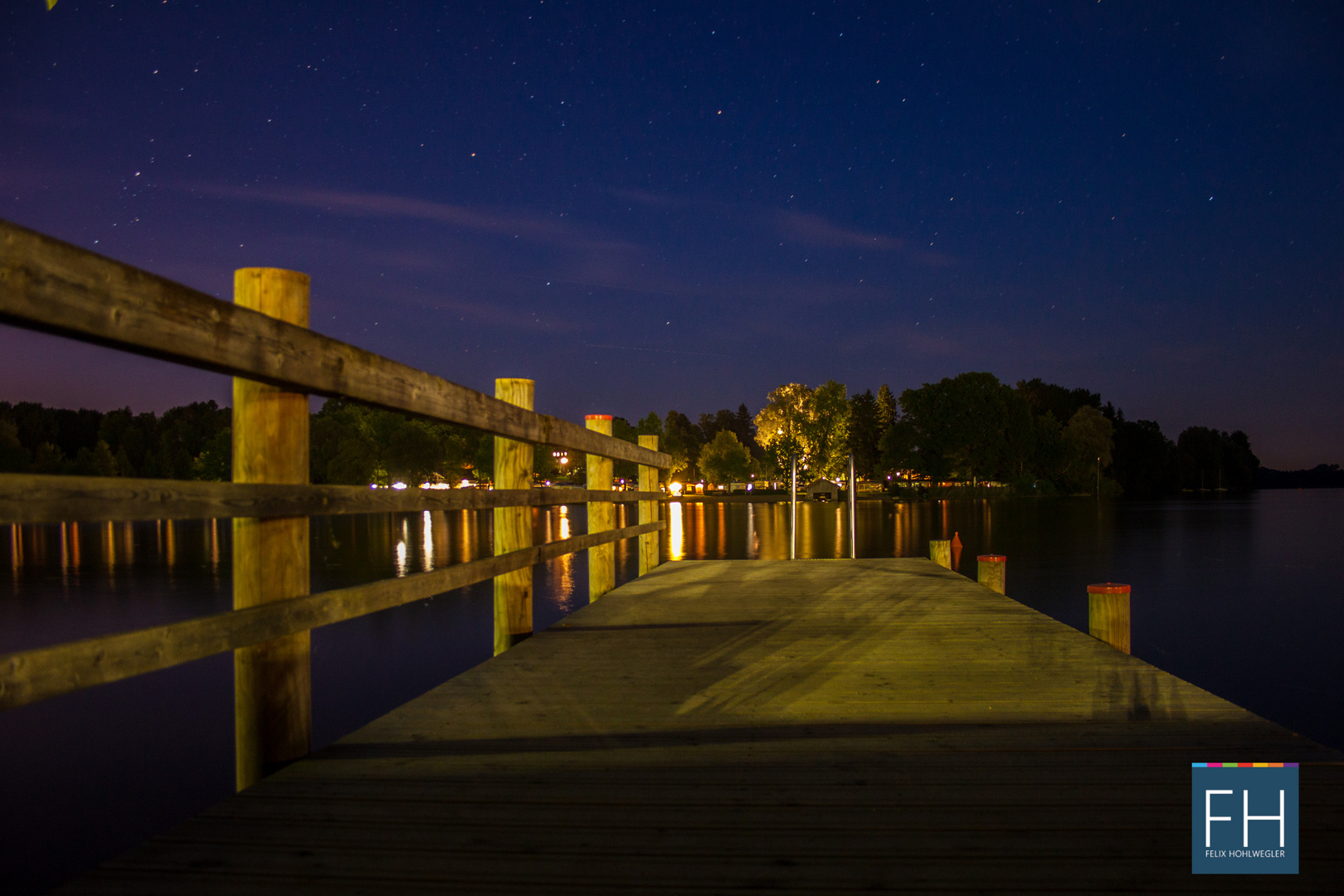 Sternen Himmel in Waging am See