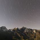 Sternenbahnen: Blick nach Norden in den Hohen Tauern