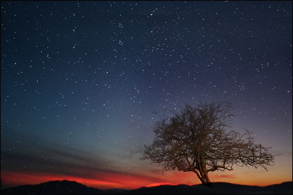Sternenhimmel&hellip; Foto & Bild | art, spezial, sonnenuntergang Bilder auf