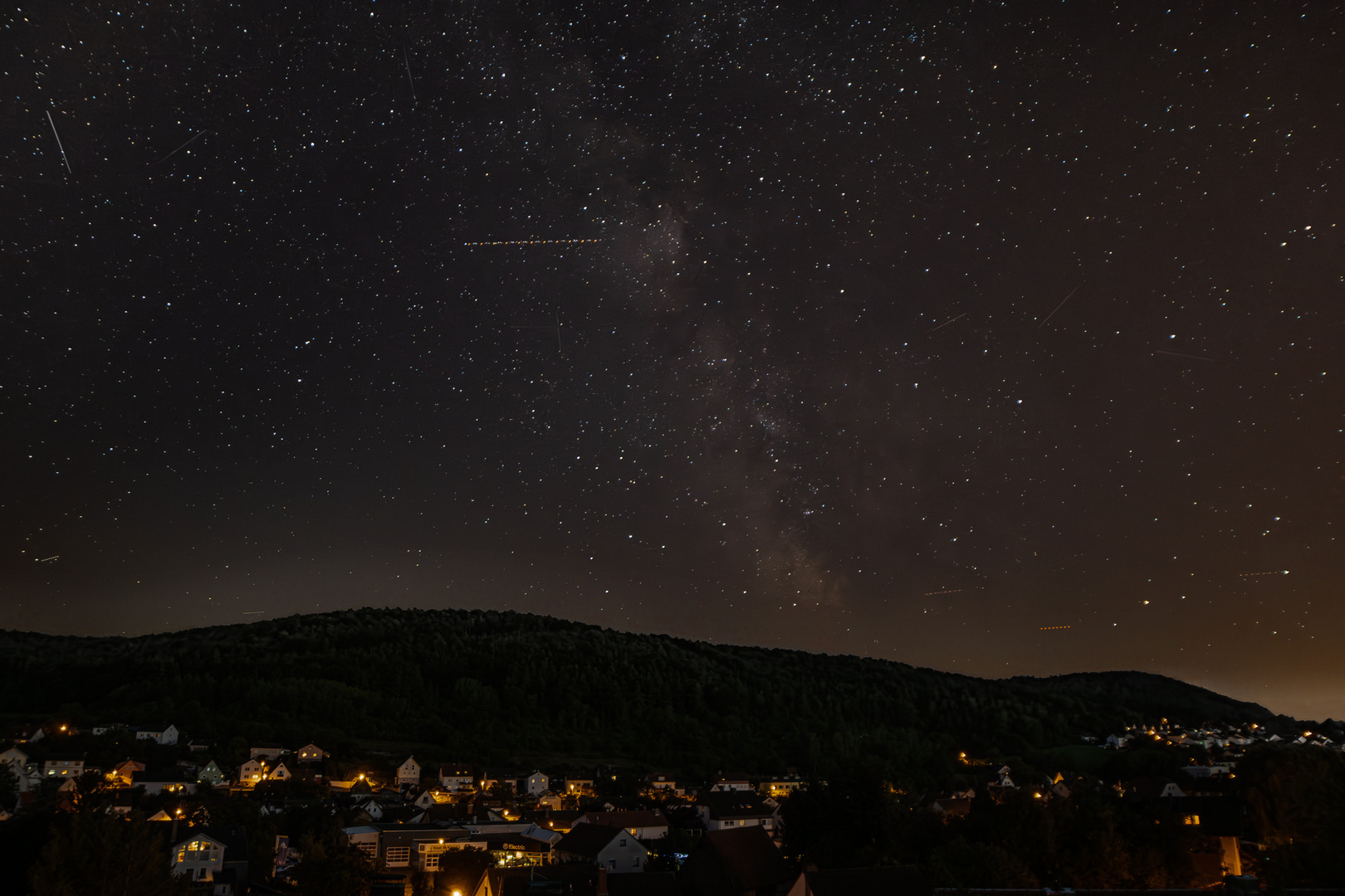 Sternenhimmel am 15.08.2023