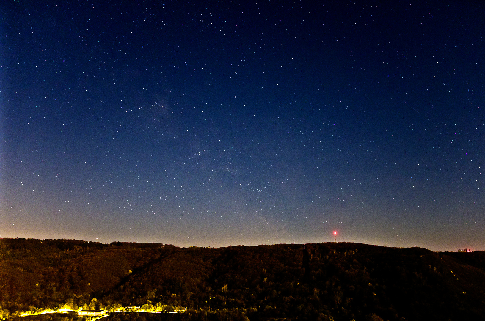 Sternenhimmel am 5. April 2020, 4:00h