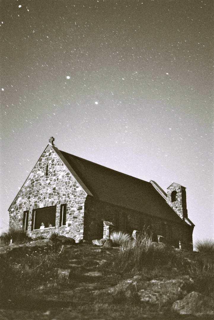 Sternenhimmel am Lake Tekapo