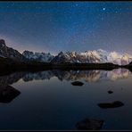 Sternenhimmel am Mont Blanc