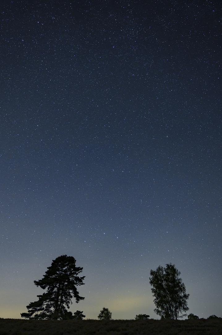 Sternenhimmel am Nordrand des Ruhrgebiets