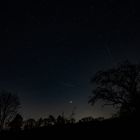 Sternenhimmel am Rande der Großstadt