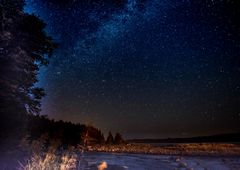 Sternenhimmel am Rattling Crook in Neufundland