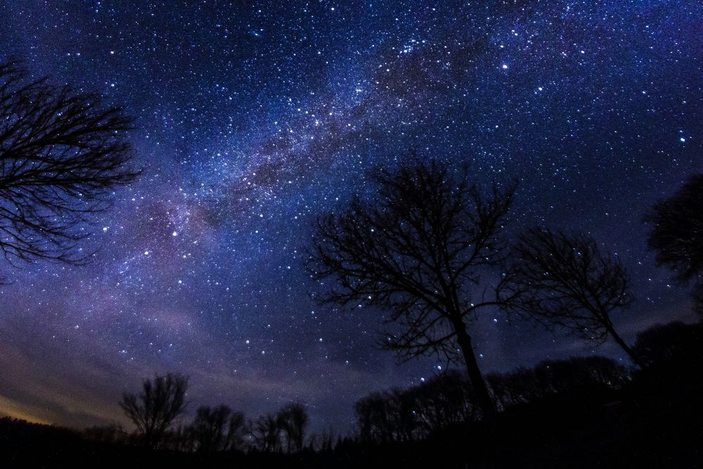 Sternenhimmel Hoherodskopf Foto & Bild astrofotografie, himmel