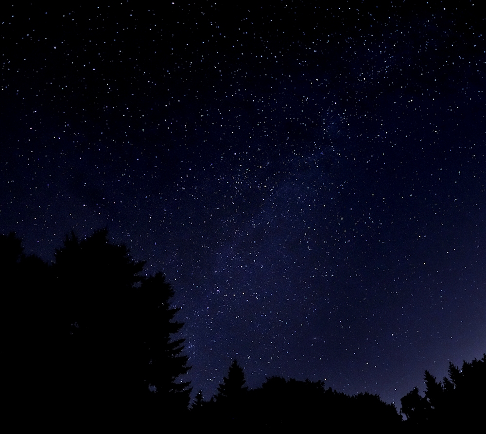 Sternenhimmel im August im Taunus