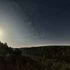 Sternenhimmel im Ebsandsteingebirge-Bielatal