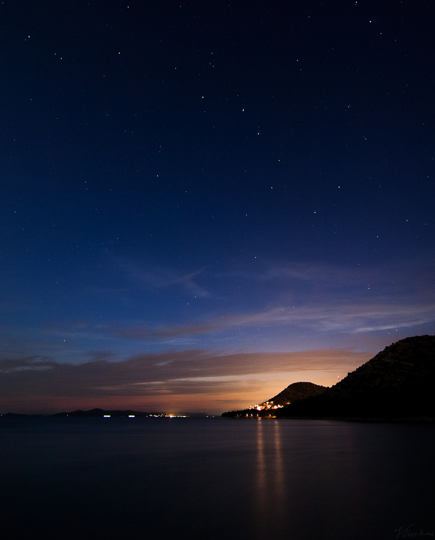 Sternenhimmel in Kroatien