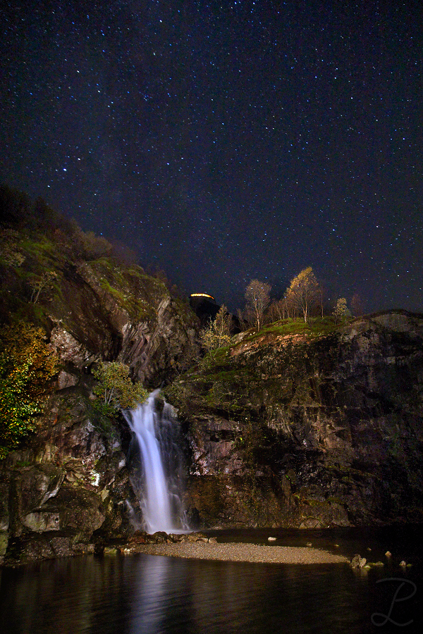 Sternenhimmel in Norwegen