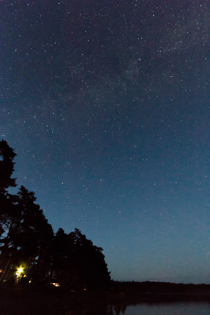 Sternenhimmel in Schweden