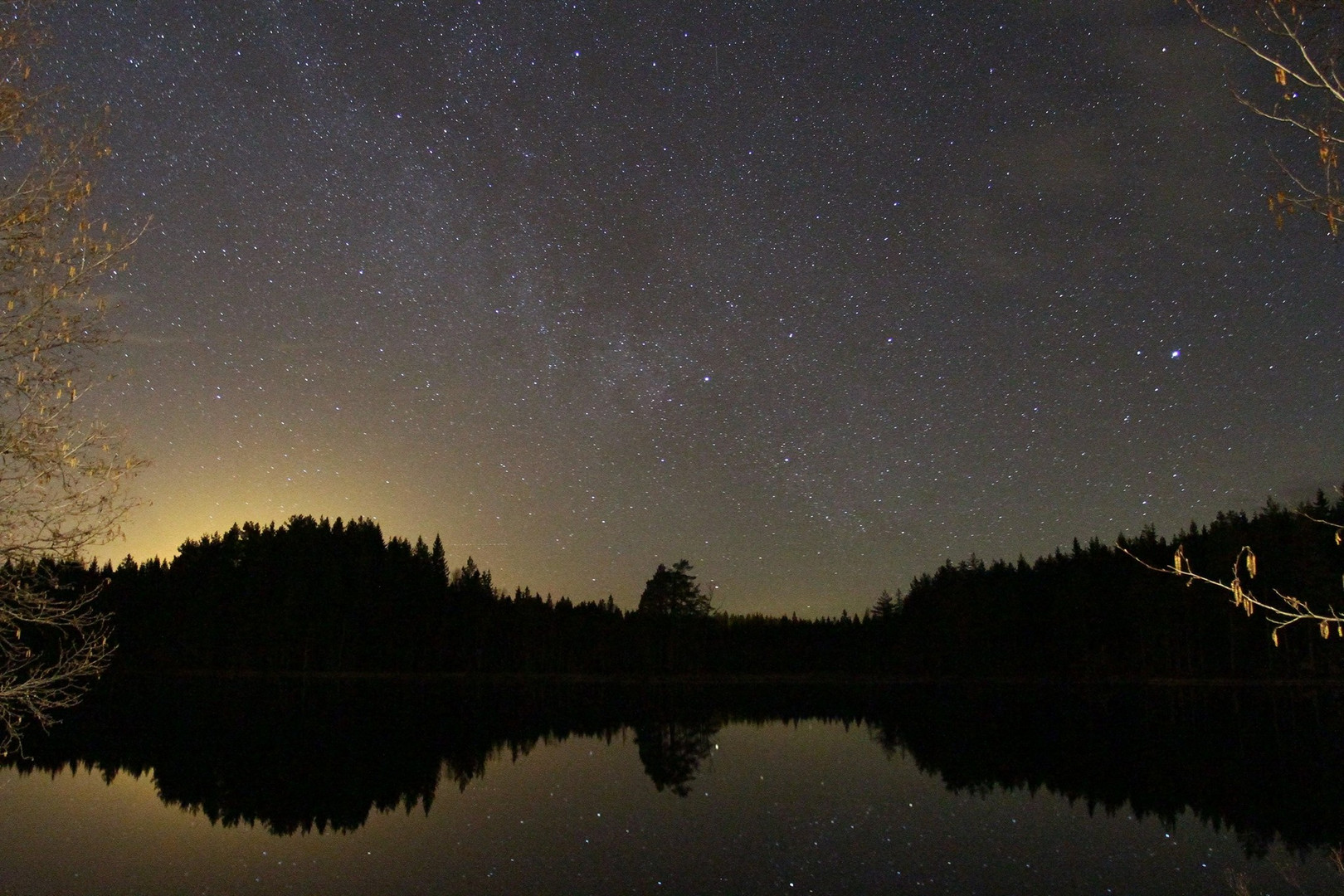 Sternenhimmel in Schwedens Norden