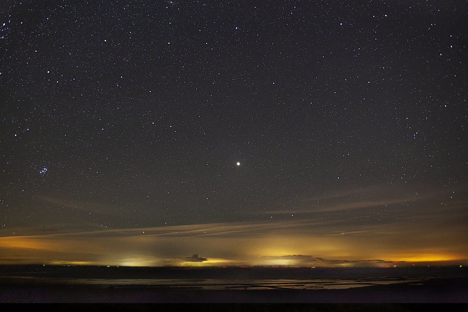 Sternenhimmel mit Mars