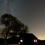 Sternenhimmel mit Milchstrasse über dem Appenzell 2