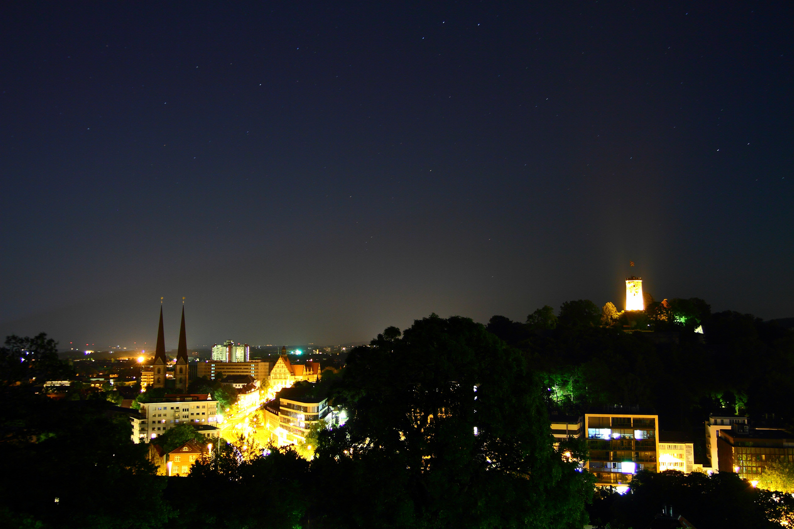 Sternenhimmel über Bielefeld