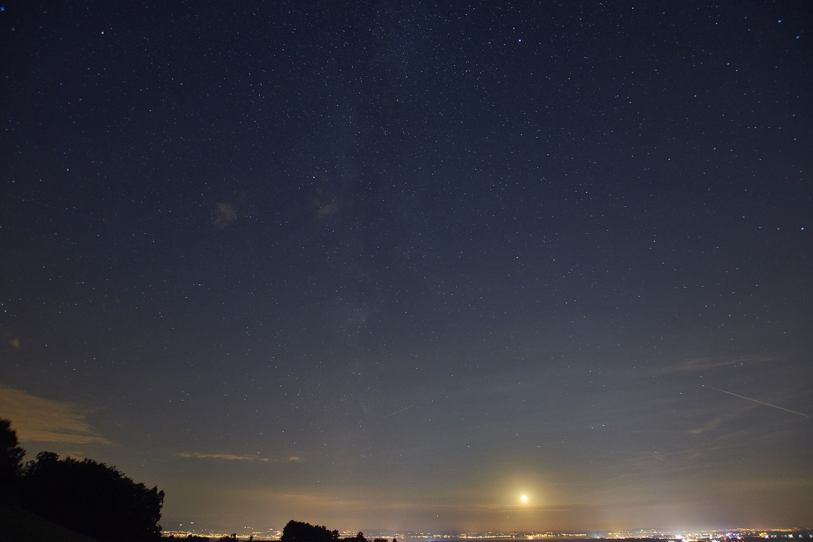 Sternenhimmel über dem Bodensee