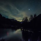 sternenhimmel über dem ferwallstausee