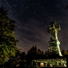 Sternenhimmel über dem Josephskreuz