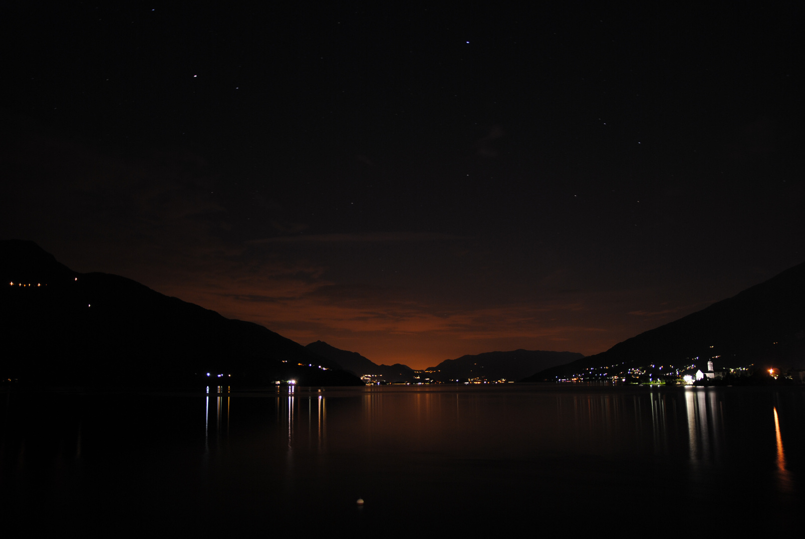 Sternenhimmel über dem Lago di Como 2