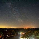 Sternenhimmel über dem Mittelrheintal