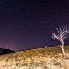 Sternenhimmel über dem Nationalpark Monti Sibillini (Italien, Marken)