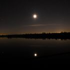 Sternenhimmel über dem See