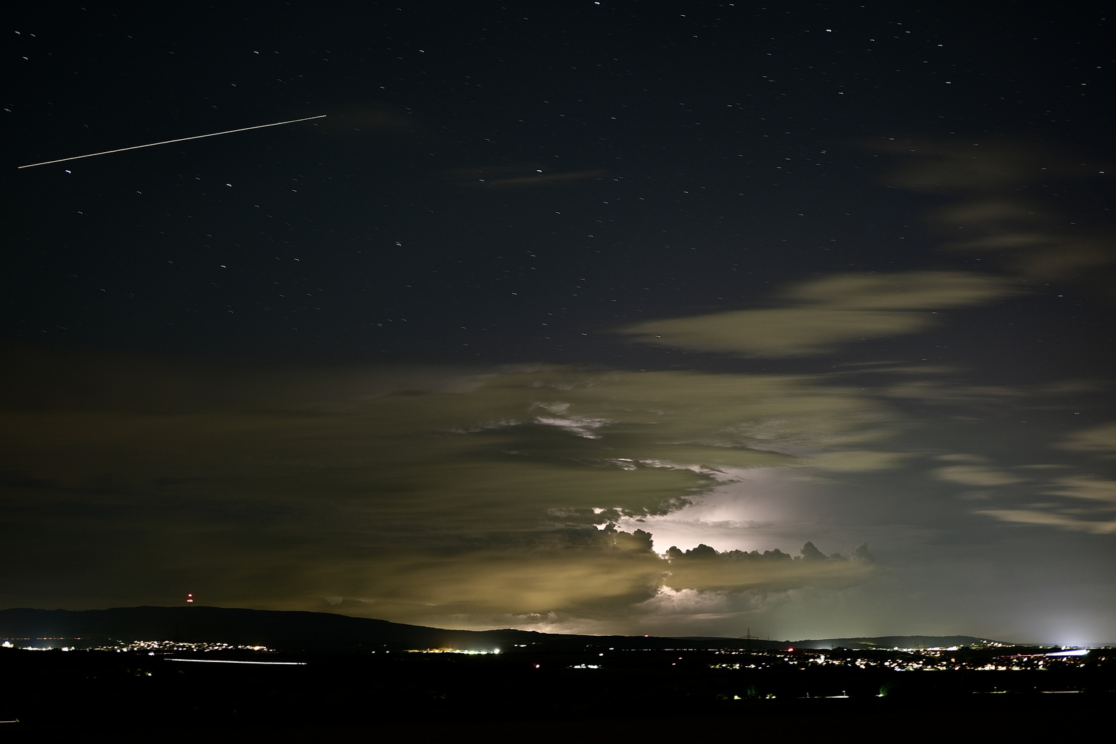 Sternenhimmel über dem Taunus