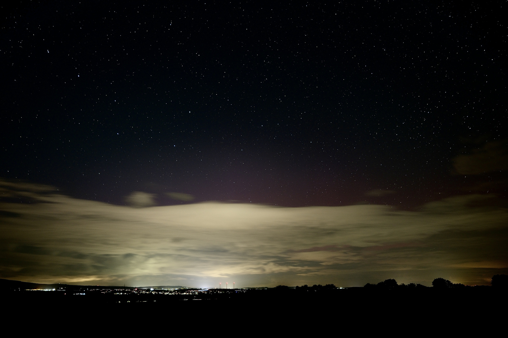 Sternenhimmel über dem Taunus