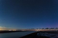 Sternenhimmel über dem Wattenmeer