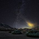 Sternenhimmel über den Teide