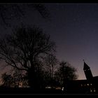 Sternenhimmel über der Burg Teck