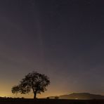 Sternenhimmel über der Burg Teck