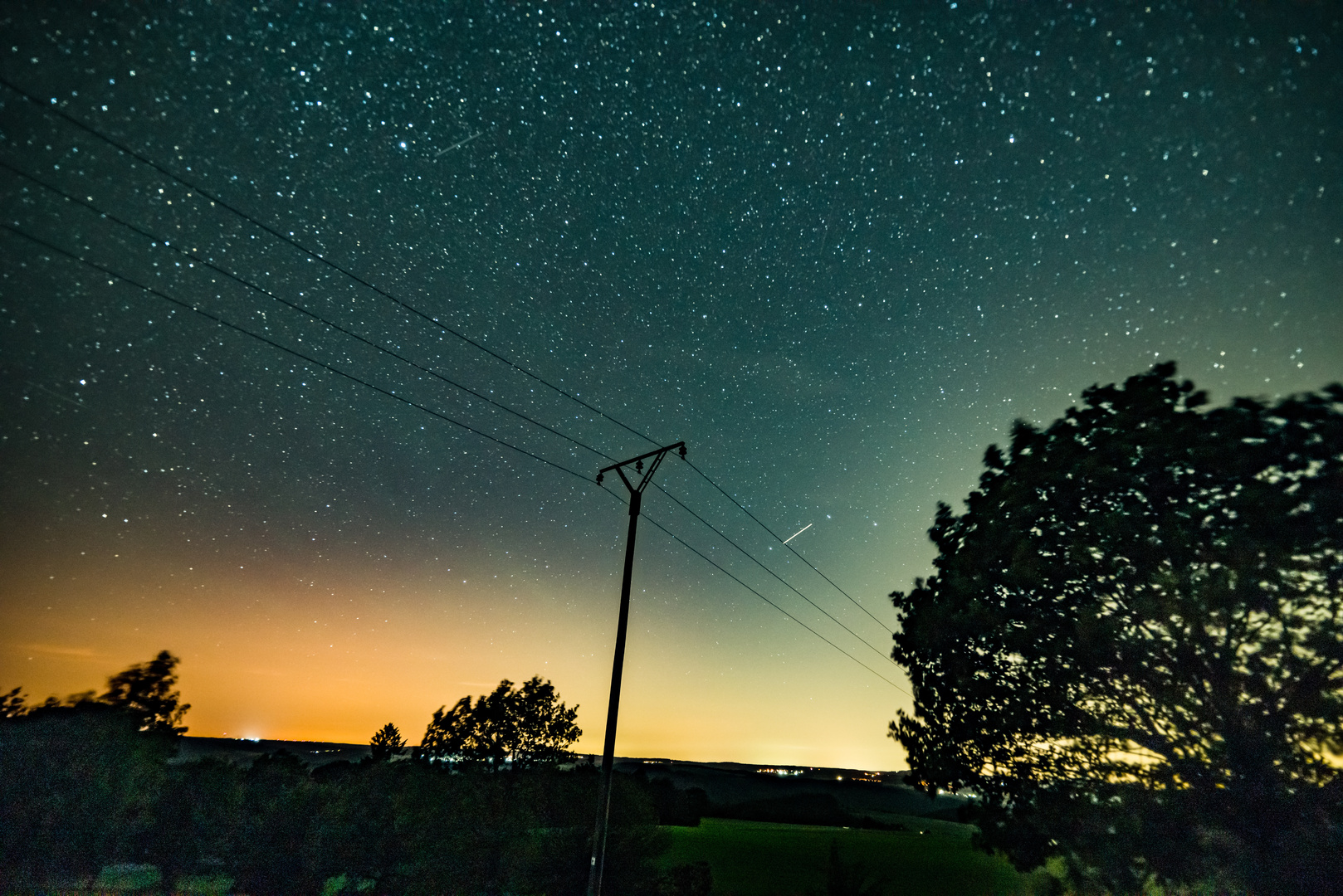 Sternenhimmel über der Eifel