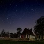 Sternenhimmel über der Londorfer Kapelle