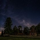 Sternenhimmel über der Londorfer Kapelle