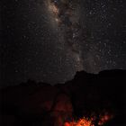 Sternenhimmel über der Spitzkoppe