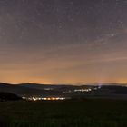 Sternenhimmel über der vorderen Rhön