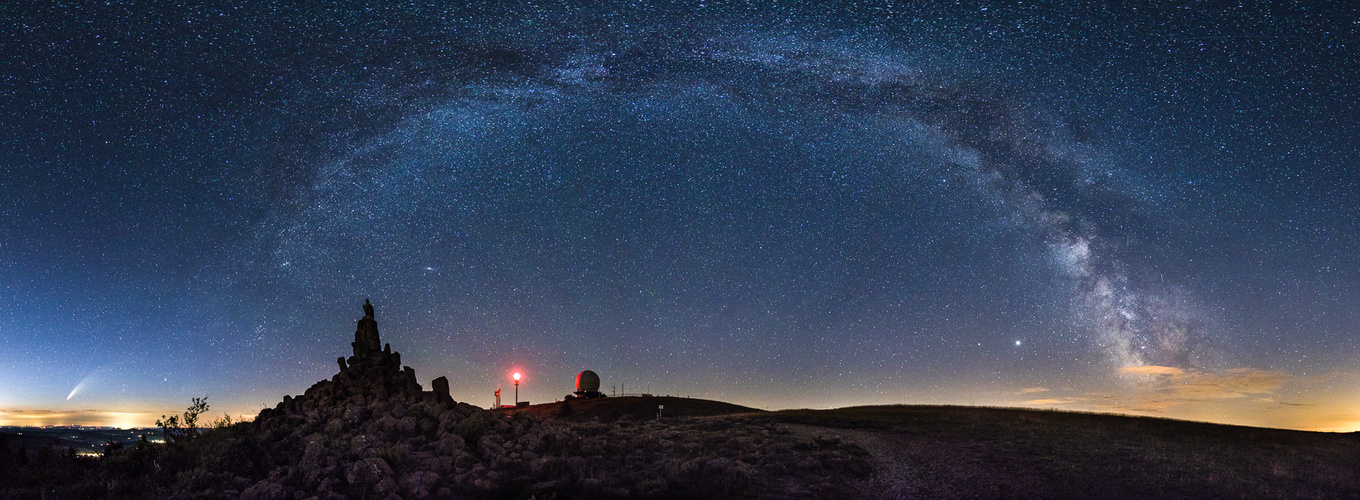 Sternenhimmel über der Wasserkuppe