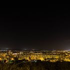 Sternenhimmel über die Stadt