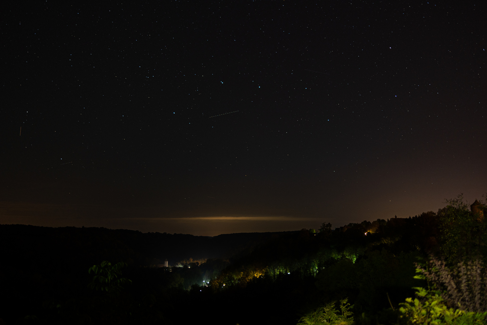 Sternenhimmel über Franken