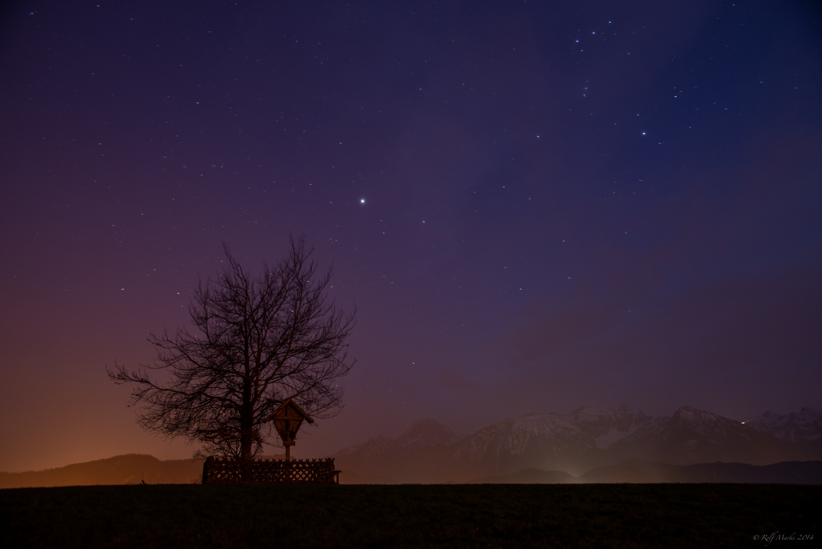 Sternenhimmel über Füssen