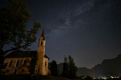 Sternenhimmel über Gosau