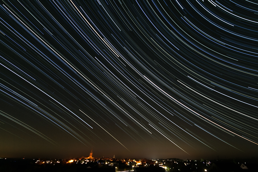 Sternenhimmel über Grünberg