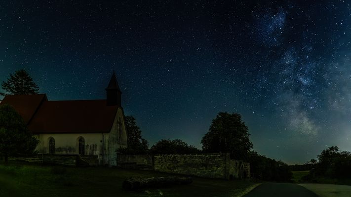 Sternenhimmel über Gruorn