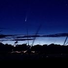 Sternenhimmel über Langeoog / Komet Neowise