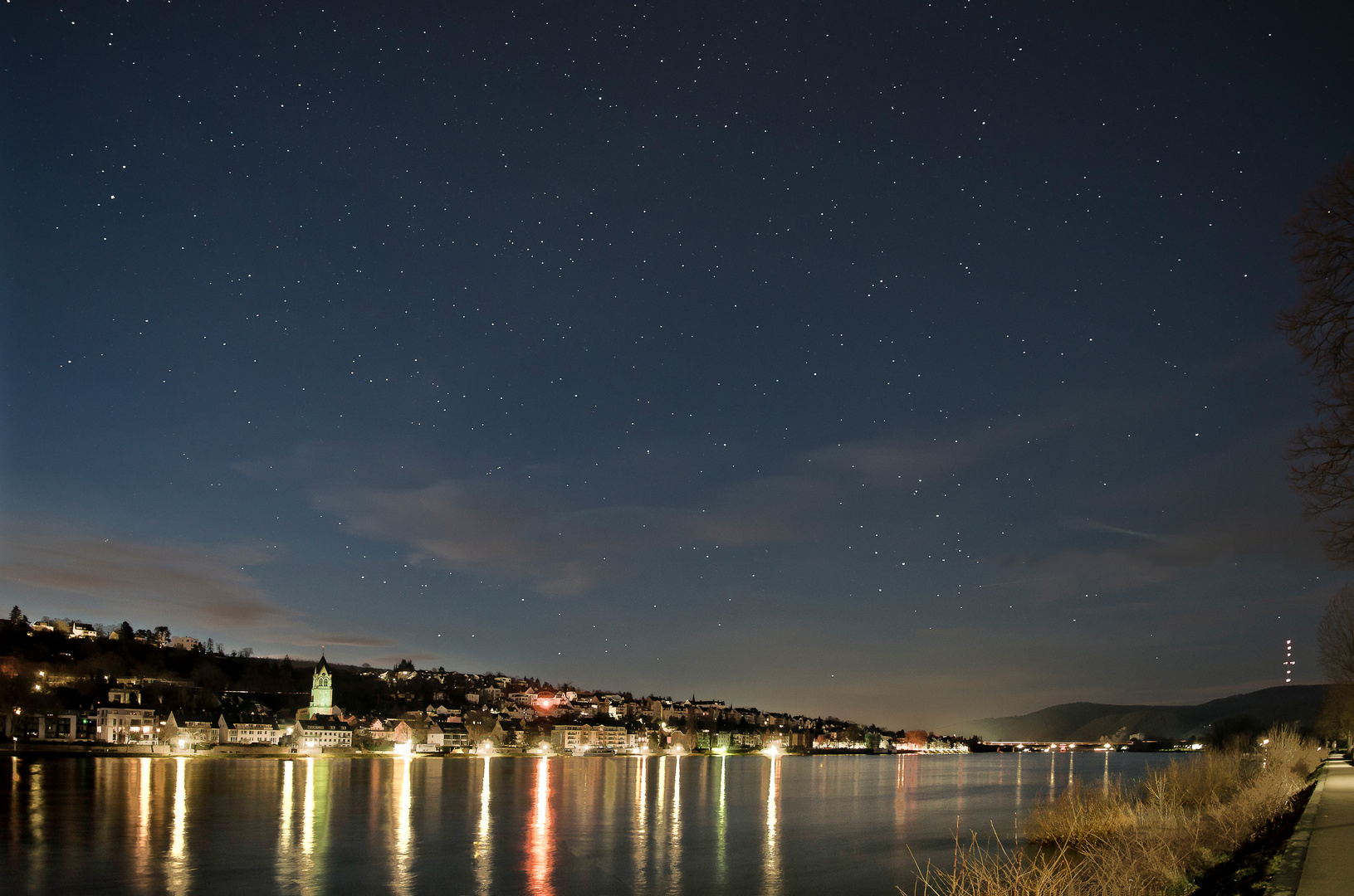 Sternenhimmel über Pfaffendorf, Koblenz