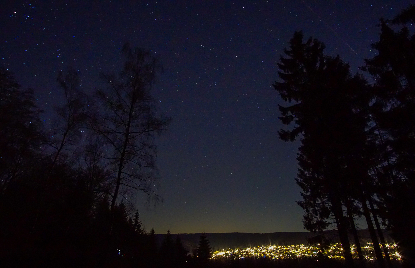 Sternenhimmel über Rumbeck